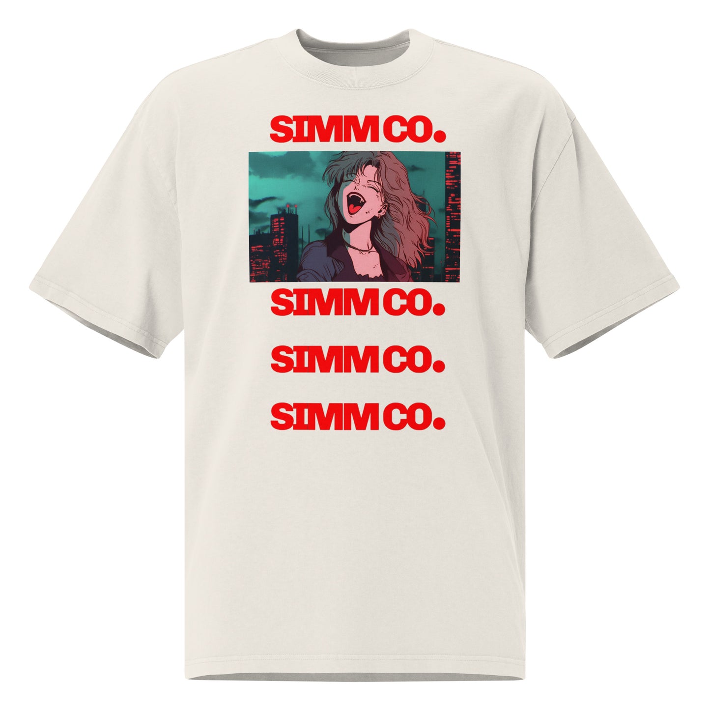 SIMM CO. Blood Sucka Oversized Tee